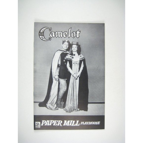 Camelot Papermill Playhouse Program 1964 John Cullum Stuart Damon Moser Mill - Picture 1 of 5